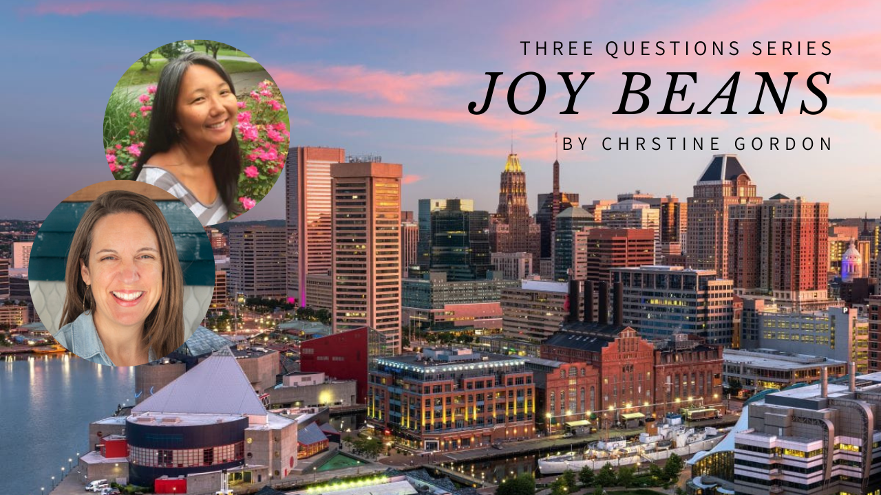 Three Questions Series: Joy Beans and Christine Gordon