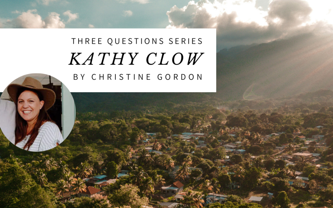 Three Questions Series: Kathy Clow of Mission to the World