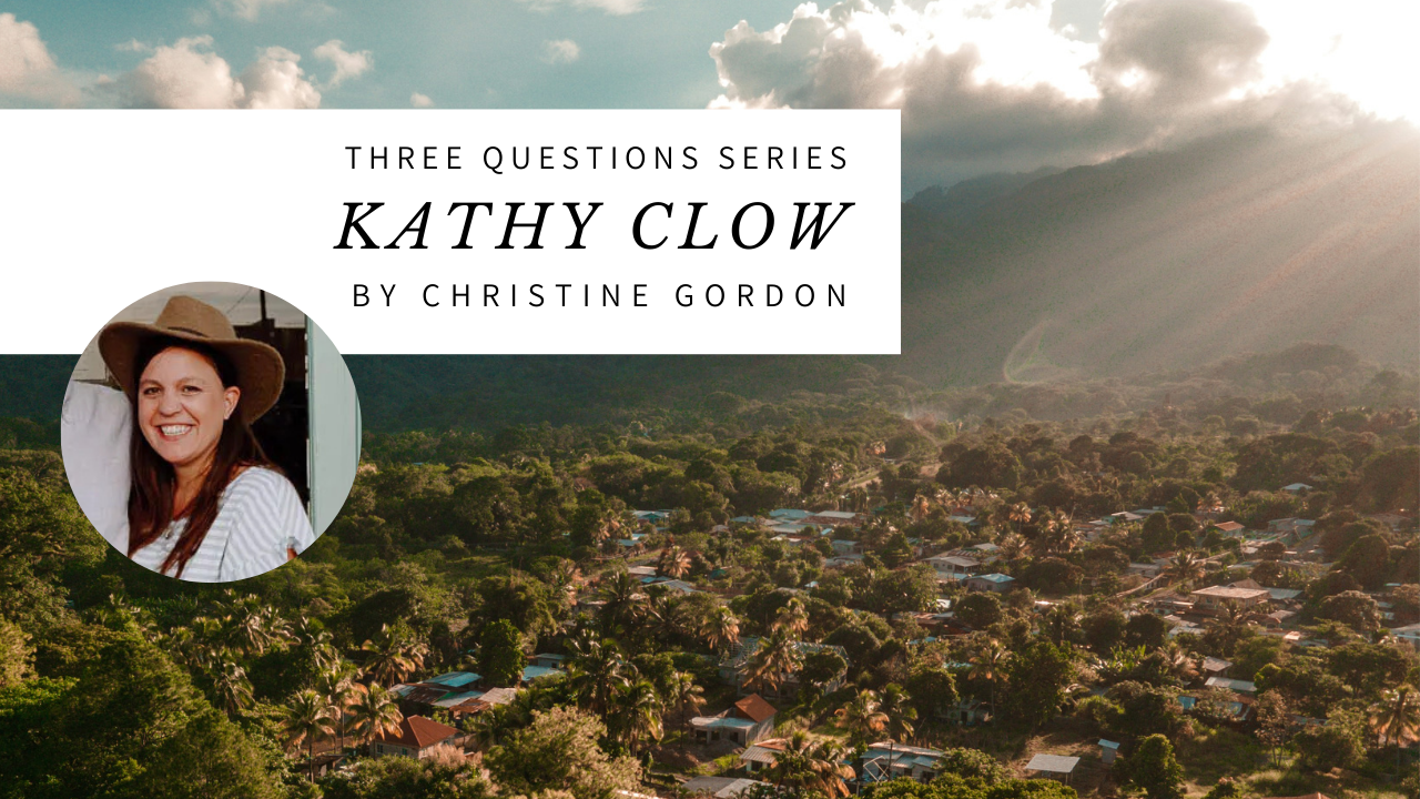 Kathy Clow three questions (1)