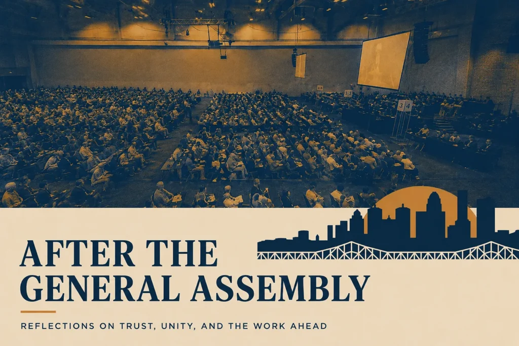 After the General Assembly: Reflections on Trust, Unity, and the Work Ahead