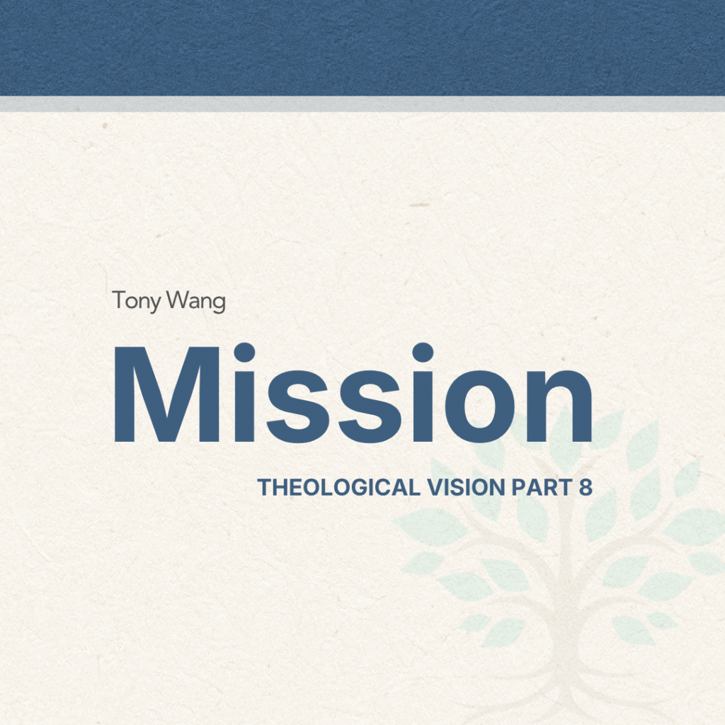 Mission—Theological Vision Part Eight